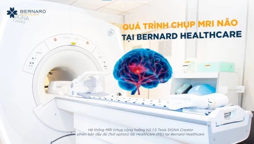 Quá trình chụp MRI não tại Bernard Healthcare​